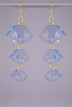 Load image into Gallery viewer, Large Eyes Earrings - Light Blue
