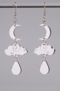 Luna Earrings - Silver