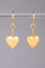Load image into Gallery viewer, Heart Locket Huggie Earrings
