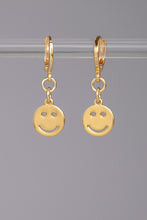 Load image into Gallery viewer, Smiley Huggie Earrings
